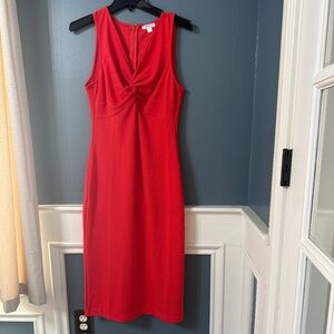 Sleeveless Coral dress